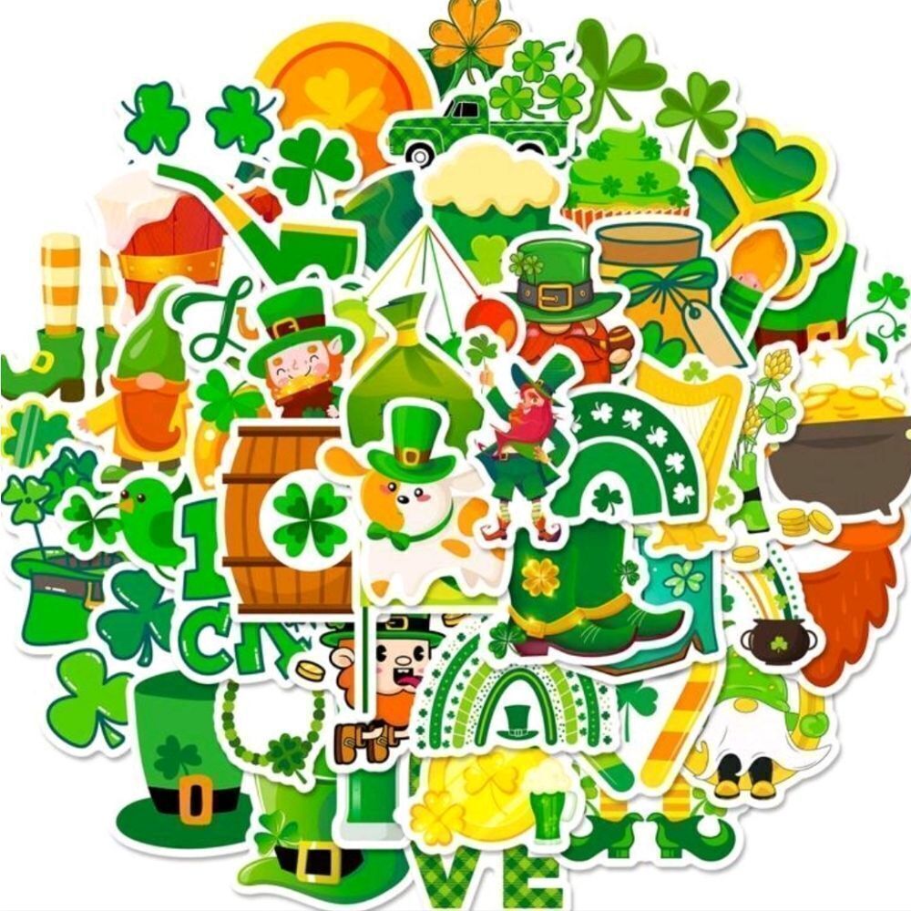 Saint Patrick's Day Assorted Stickers